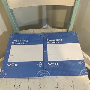 Vex IQ Or V5 Engineering Notebooks Vex Robotics 2 Packs (10 Total)